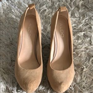 Aldo suede wedge